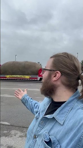 I saw the world’s BIGGEST Idaho Potato today. My life is forever changed.