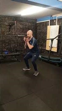 I use Goblet Squats to help my Lower back pain clients #gobletsquats #legday #core #lowerbackpain