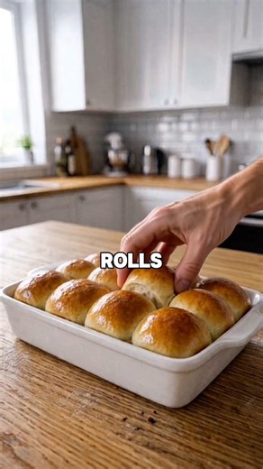 Easy Soft Dinner Rolls Recipe | Fluffy Homemade Bread Rolls