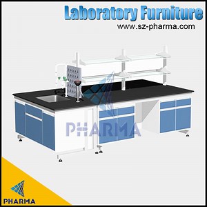 [Hot Item] Customized Design School Laboratory Furniture Steel Work Bench Lab Table