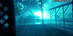 East Texas viewer footage shows exploding transformer, trees violently damaged by storms