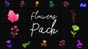 Flowers Pack for After Effects