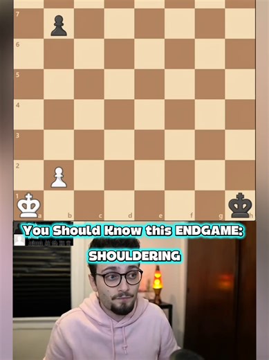 You Should Know this ENDGAME: SHOULDERING. #chess #gothamchess @GothamChess