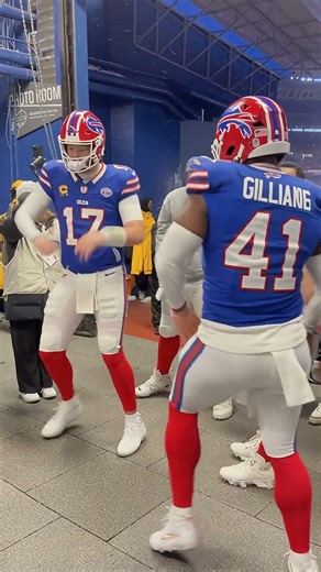 Josh Allen and the Bills dancing their way into the playoffs! #billsmafia #joshallen #ATOWN8888