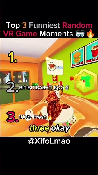 Ranking Funniest RandomVR Game Moments 🥽🔥 #vr #virtualreality #funny