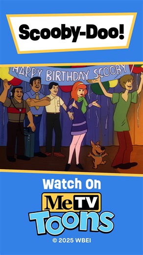 16K views · 748 reactions | It's Scooby-Doo's birthday! According to the Hanna-Barbera character calendar today is Scooby's big day - do any MeTV Toons viewers share a birthday with Scooby? #scoobydoo #scoobydoowhereareyou #scrappydoo #MeTVToons | MeTV Toons | Facebook