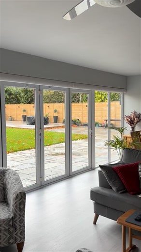 3 large automated cassette rollers transforming this 9 metre bi fold #blinds #shutters #awnings #shading | Horizon Shutters | Facebook