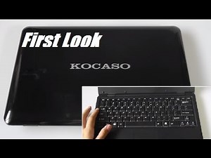 First Look: Kocaso 10" Android Netbook Laptop (NB1016)