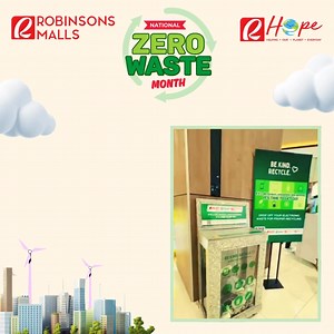 2.1K views · 12 reactions | Join the Zero Waste Movement Today! ✨ Did you know that small changes can create BIG impact? Visit our Renew-A-Bottle Machines and E-waste Bins! Together, we can make 2025 the year we turn the tide on waste. Let’s take action and shape a cleaner, greener tomorrow.  Be part of the change at #OurFavoritePlace, Robinsons Malls! #RobinsonsMalls #RHope #NationalZeroWasteMonth | Robinsons Malls | Facebook