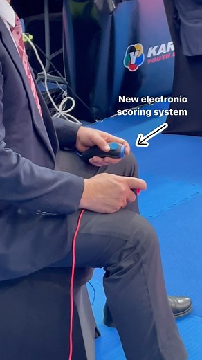 Karate - New electronic scoring system #karate #scoring #worldkartefederation #karatevideo ##fijlkam #fijlkamkarate | Karate Magazine Italia