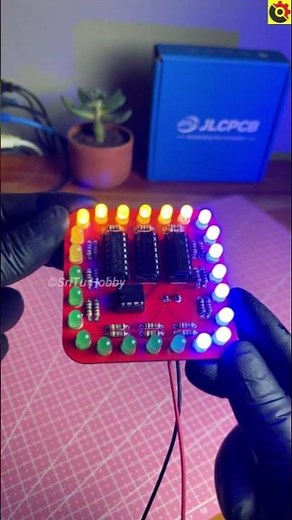 LED Decoration with ATtiny85 #jlcpcb #attiny85 #arduino ‪@sritu_hobby‬