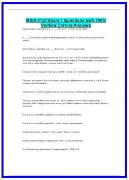 MSIS 4123 Exam 1 Questions with 100 Verified Correct Answers1501 636x882