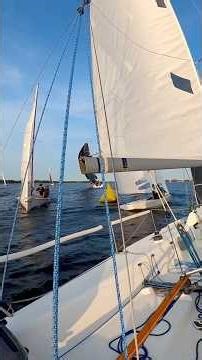 Windward mark rounding (PHRF 1, 9/9/2025) #j80 #sailing #sailboatracing