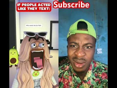 If people act as they text. #subscribe #roblox #rblx #goviral #youtubeshorts #youtuber
