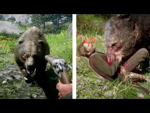 Getting ATTACKED by every Animal in RDR2