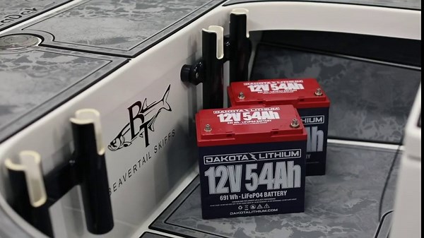 Dakota Lithium - 12V 50 Watt Folding Solar Panel - Fast-Charging Panel with Alligator Clips, Charges Any 12V DL Battery, for Power Off The Grid - 1 Panel and Case