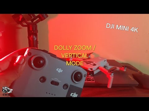 DJI MINI 4K DOLLY ZOOM/VERTICAL MODE (TUTORIAL)
