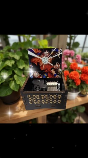 🐉 Calling all Dragon Ball Z fans! 🐉 Just finished crafting this new designed Dragon Ball Z inspired Mini Wooden Music Box and it's truly a must-have for any DBZ enthusiast. The intricate design and high-quality craftsmanship make it the perfect addition to your collection. These music boxes are currently available in stock and ready to be shipped to your door. Don't miss out on this unique and limited edition item that will be the envy of all your friends. Order www.eBay.com/str/sonograto Get 