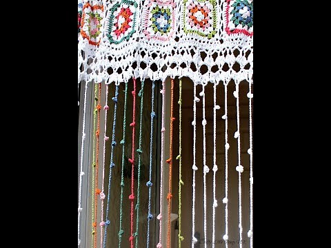 Door Curtain Crochet Along Final Part