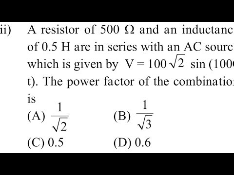 Physics AC Numerical & Problem Solving | 12th Physics | NEET | JEE | MHCET