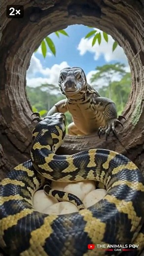 Jungle Carpet Python Nest 🐍 #shorts #viral #trending #wildlife #nature #animals #snake #minicamera
