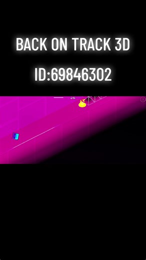 Baca on track 3D ID: 69846302 Hard 4 stars #NivelesEpicosGD #GeometryDash #GD #gd