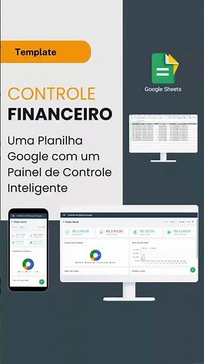 LANÇAMENTO: Sistema de Controle Financeiro para Google Planilhas!