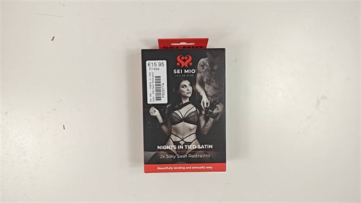 Sei Mio - Nights in Tied Satin - Silk Sash Restraints Bondage Kits PlayBlue Demo