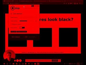 How to use the Blue light filter Test