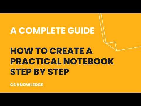 How to Create a Practical Notebook Step by Step | Complete Guide| Aga Khan Board | CS Knowledge