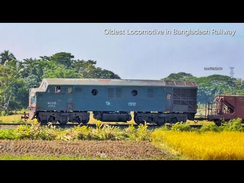 The Oldest Diesel Locomotive in Bangladesh Railway, EMD B12 2023.