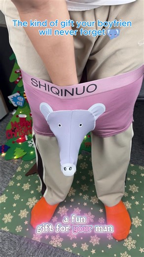 Unique Elephant Themed Underwear for Boyfriends