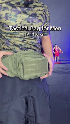 Tactical Bag for Men: Versatile Sling and Belt Options