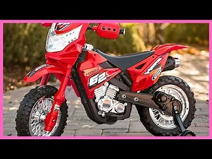 6V Kids Electric Battery Powered Ride On Motorcycle Dirt Bike Toy