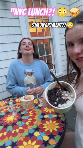 POV: Lunch With Us on the Upper East Side NYC 🥪🌇💝#NYC #UpperEastSide #NYCfood #shorts