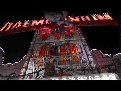 DAEMONIUM - HORROR - GEISTERBAHN ! Horror Ghost Train ! Cannstatter Wasen Stuttgart,Volksfest