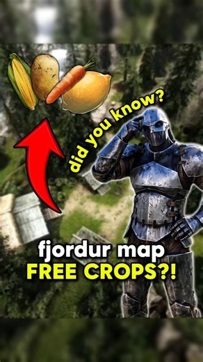 ARK Fjordur Villages Secret: Unlimited Free Crops? #ark #arksurvivalevolved #shorts #arksurvival