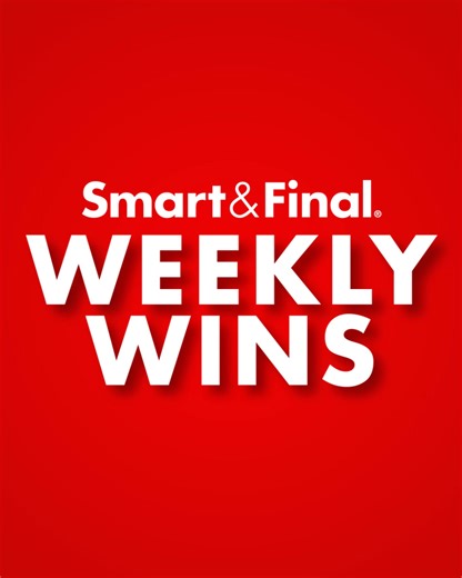 Win the week with these deals and a whole lot more! Shop 🛒 in-store or order online 🚚 for delivery. P.S. Get FREE delivery on your next 3 orders of $35 with code HOLIDAY. | Smart & Final