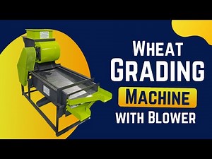 Wheat Grading Machine with Blower | Automatic Grain Cleaner