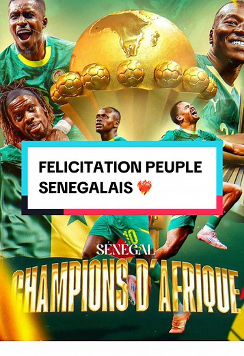 Victoire du Sénégal à la CAN 2025