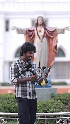 2.7M views · 144K reactions | Romba azhaga iruku  . #drone #dronepointofview #dronegear #church #churchesofinstagram #velankanni #reels #reelsındia #reelstrend #reelstofeel #trending #following | Dhayan S | Facebook