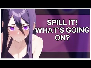 Goth Girl Finds Something Off About You [ASMR][Comfort][Goth Girl]