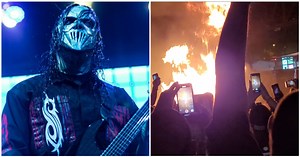 Slipknot Fans Start Massive Fire During Concert At Ak-Chin Pavilion [Videos]