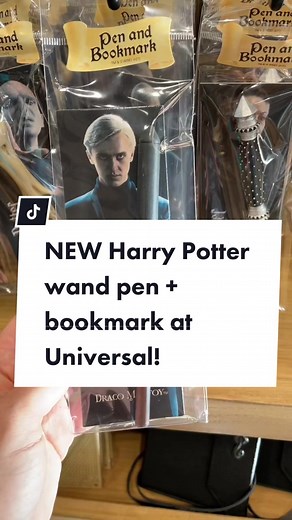 Harry Potter Wand Pen and Bookmark Set at Universal Orlando!