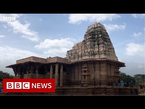 Inside India's stunning World Heritage site temple - BBC News