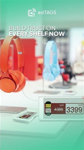 Smart Retail Shelves with ESL Tags Digital Price Tags That Transform In Store Experience
