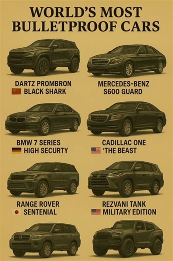 TOP 8 BULLETPROOF MONSTER VEHICLES! 💪🚙
