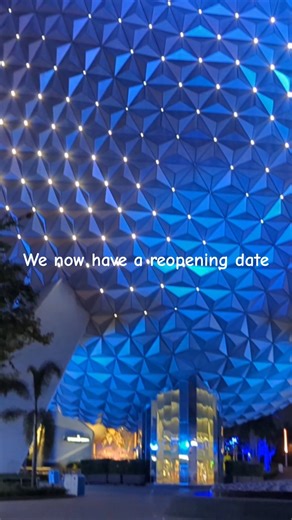 Spaceship Earth Reopening Date at EPCOT Revealed! 🌐✨#epcot #disneyworld #shorts #disneyparks #disney