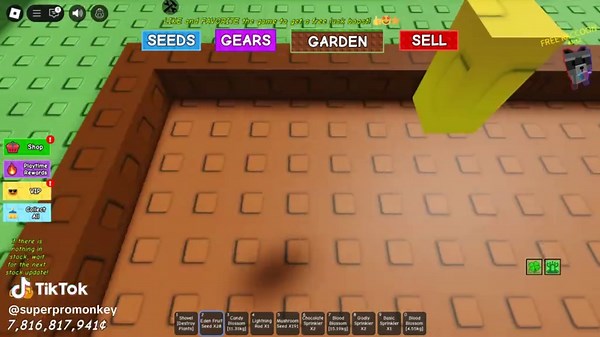 Grow A Garden Modded: Custom Seed Eden Fruit