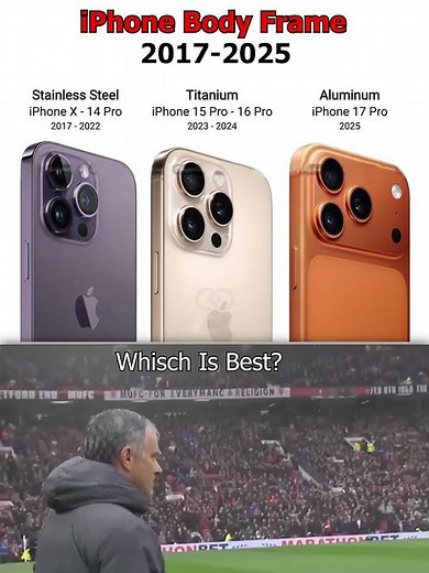 iPhone Body Evolution (2017–2025) 🔥